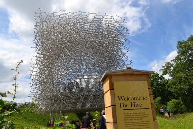 Photo by mum. The Hive at Kew Garden.